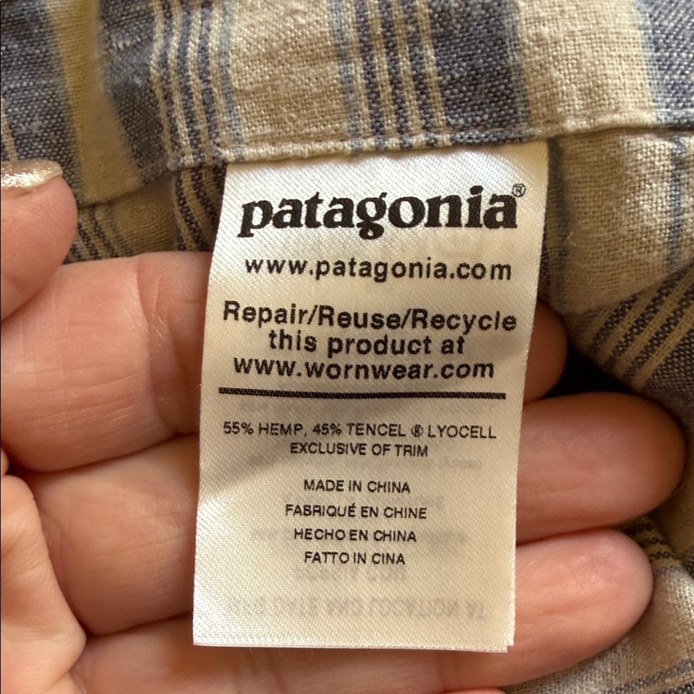 Patagonia Striped Wide-Leg wrap Pants. Create a bundle and save! - Picture 6 of 6